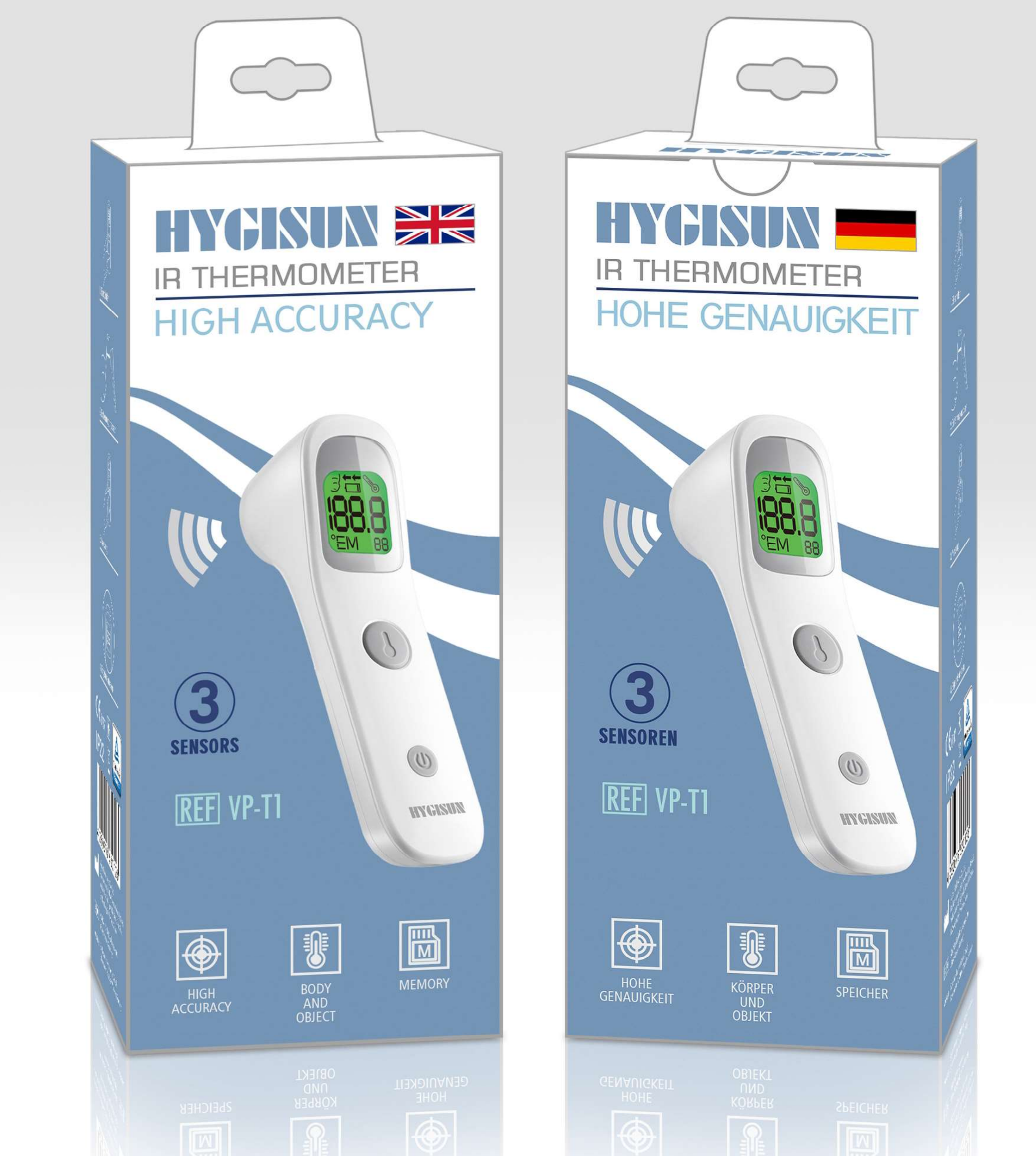 Hygisun Infrarot  Fieber- Thermometer (TÜV geprüft)